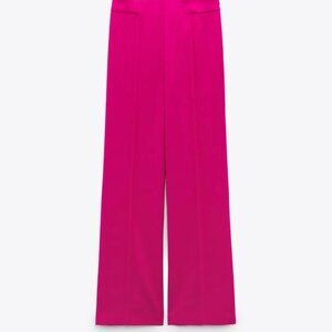 LONG FLOWY PANTS in PINK
